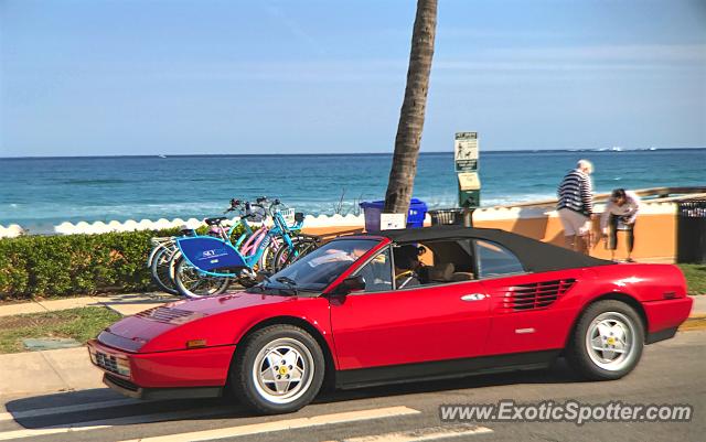 Ferrari Mondial spotted in Palm Beach, Florida