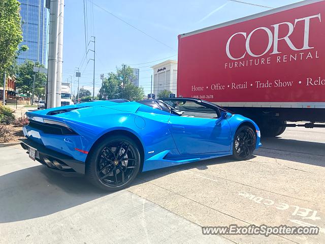 Lamborghini Huracan spotted in Buckhead, Georgia