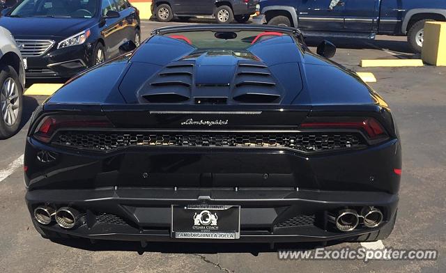 Lamborghini Huracan spotted in San Diego, California