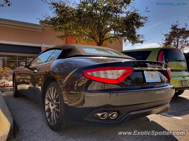 Maserati GranCabrio spotted in Stuart, Florida