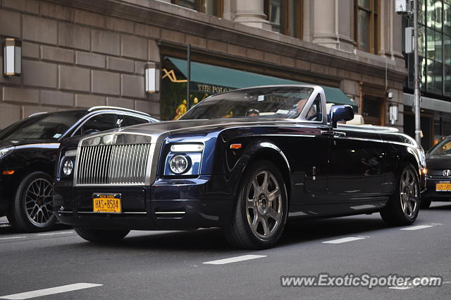 Rolls-Royce Phantom spotted in Manhattan, New York