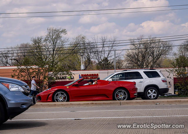 Ferrari F430 spotted in Oak Brook, Illinois