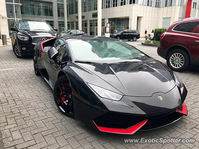 Lamborghini Huracan spotted in Buckhead, Georgia