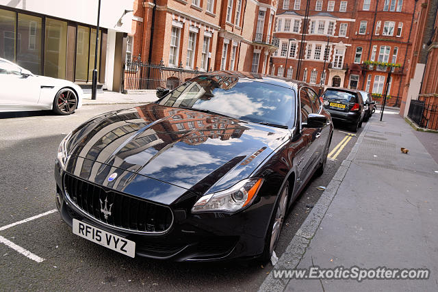 Maserati Quattroporte spotted in London, United Kingdom