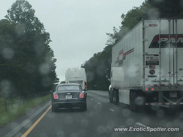 Bentley Mulsanne spotted in Commerce, Georgia