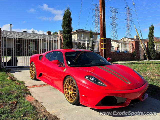 Ferrari F430 spotted in Northridge, California