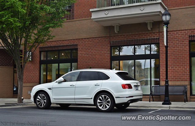 Bentley Bentayga spotted in Charlotte, North Carolina