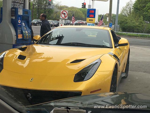 Ferrari F12 spotted in Glen Cove, New York