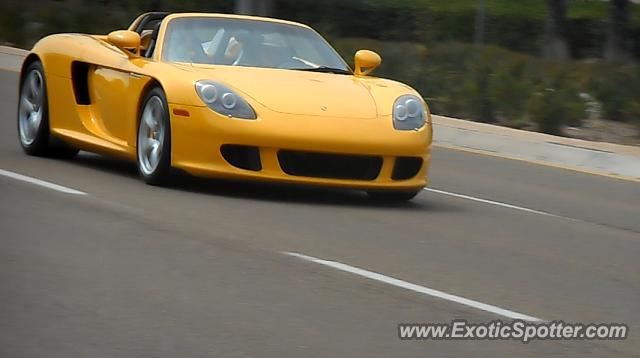 Porsche Carrera GT spotted in San Diego, California