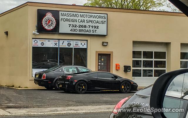 Lamborghini Gallardo spotted in Shrewsbury, New Jersey