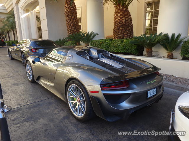 Porsche 918 Spyder spotted in Las Vegas, Nevada