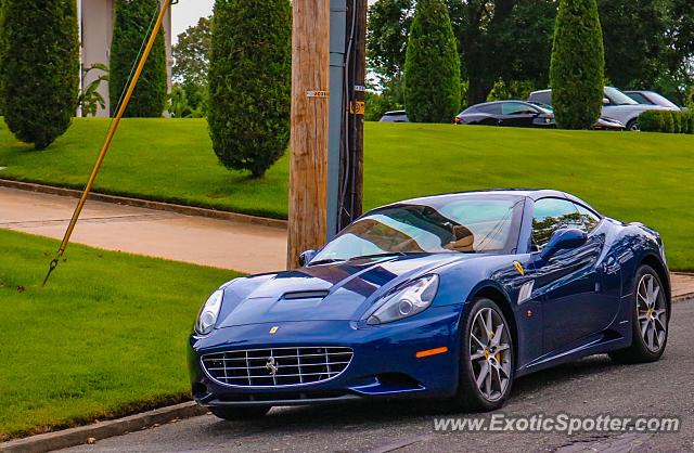 Ferrari California spotted in Long Branch, New Jersey