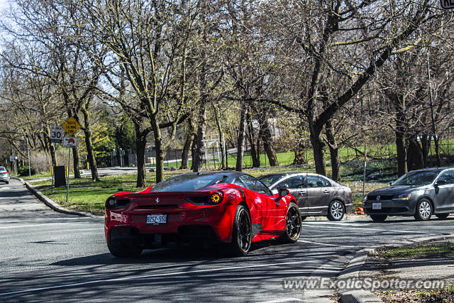 Ferrari 488 GTB spotted in Toronto, Canada