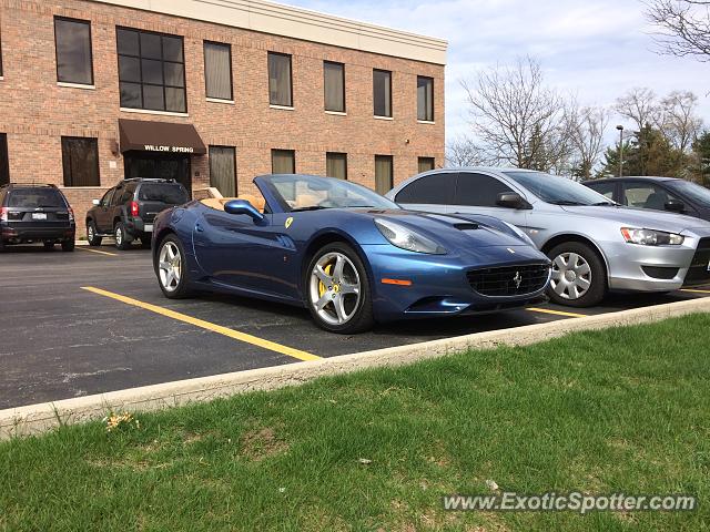 Ferrari California spotted in Long Grove, Illinois