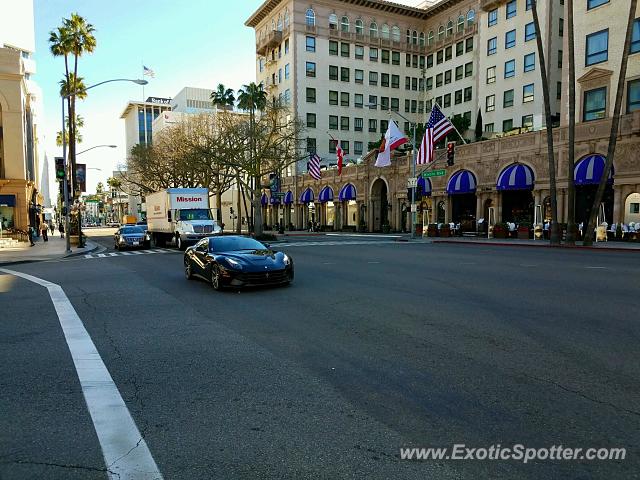 Ferrari F12 spotted in Beverly Hills, California