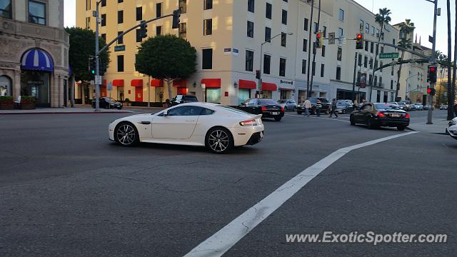 Aston Martin Vantage spotted in Beverly Hills, California
