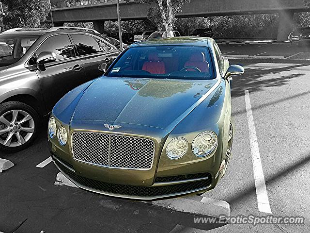 Bentley Flying Spur spotted in San Diego, California