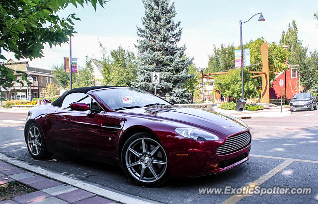 Aston Martin Vantage spotted in Okotoks, Canada