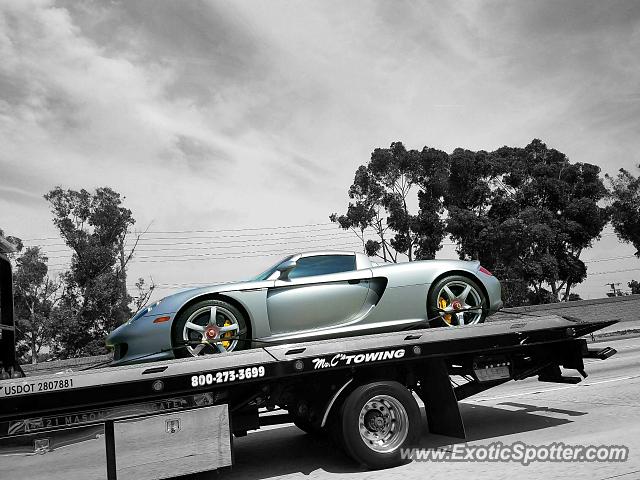 Porsche Carrera GT spotted in LA/PCH, California