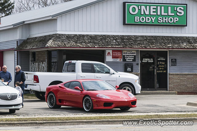 Ferrari 360 Modena spotted in Grand Rapids, Michigan