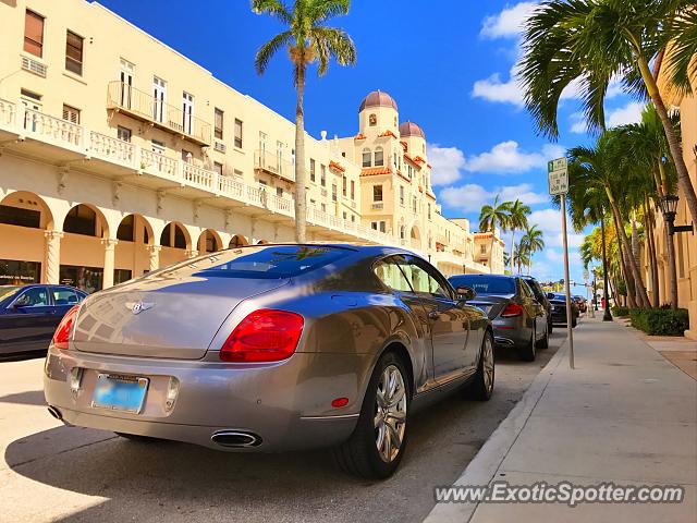 Bentley Continental spotted in Palm Beach, Florida