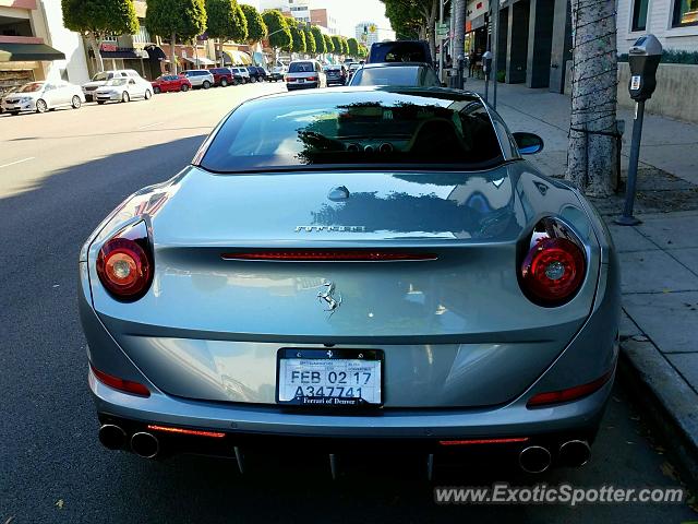 Ferrari California spotted in Beverly Hills, California