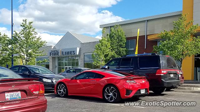 Acura NSX spotted in Columbus, Ohio