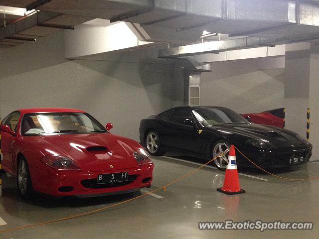Ferrari 575M spotted in Jakarta, Indonesia