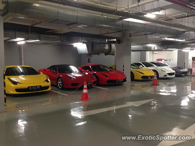 Ferrari 488 GTB spotted in Jakarta, Indonesia