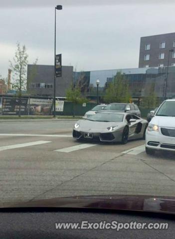 Lamborghini Aventador spotted in Denver, Colorado