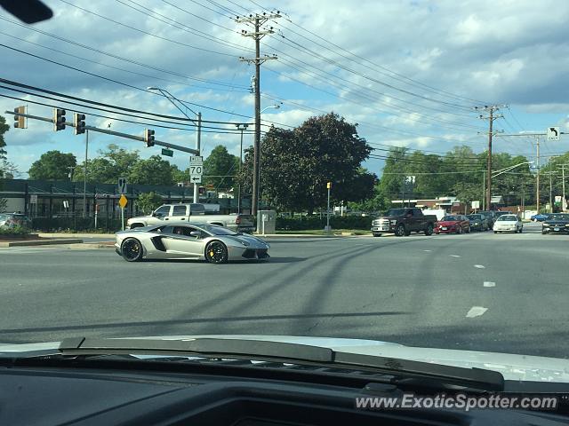 Lamborghini Aventador spotted in Annapolis, Maryland