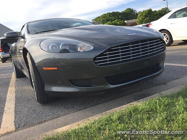 Aston Martin DB9 spotted in Broadneck, Maryland