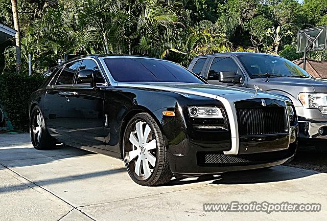 Rolls-Royce Ghost spotted in Riverview, Florida