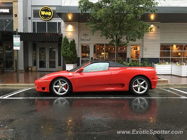 Ferrari 360 Modena spotted in Reston, Virginia