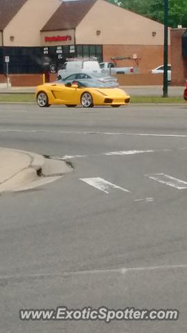Lamborghini Gallardo spotted in Birmingham, Michigan