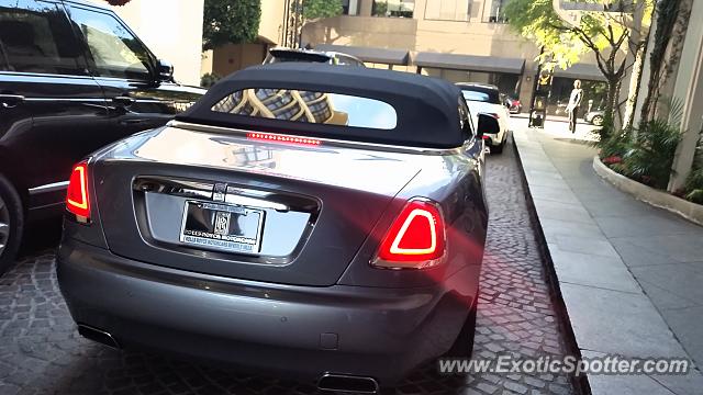Rolls-Royce Dawn spotted in Beverly Hills, California