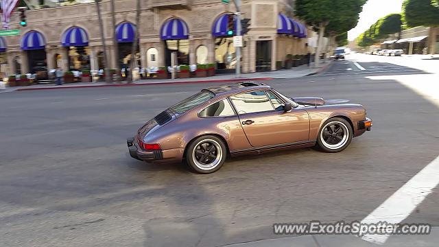 Porsche 911 spotted in Beverly Hills, California