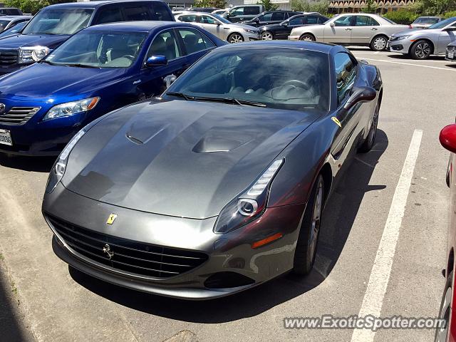 Ferrari California spotted in Tiburon, California