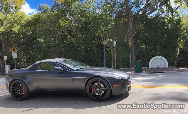 Aston Martin Vantage spotted in Coconut Grove, Florida