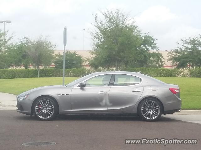 Maserati Ghibli spotted in Brandon, Florida