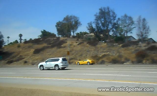 Ferrari F12 spotted in Carlsbad, California