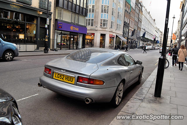 Aston Martin DB7 spotted in London, United Kingdom
