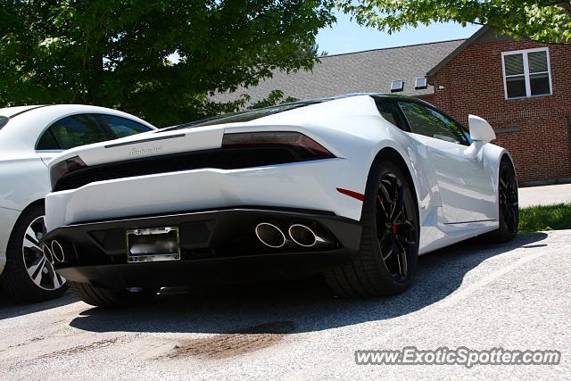 Lamborghini Huracan spotted in Bloomington, Indiana