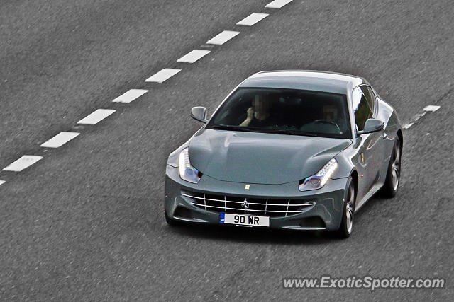 Ferrari FF spotted in M2, United Kingdom
