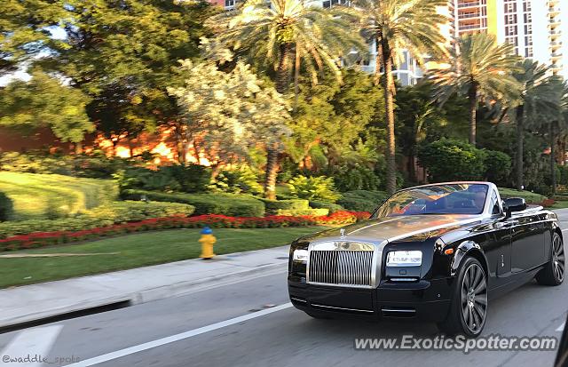 Rolls-Royce Phantom spotted in Golden Beach, Florida