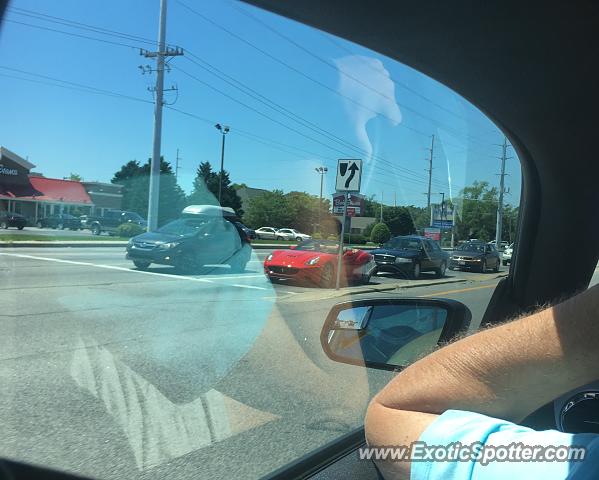 Ferrari California spotted in Rehoboth Beach, Delaware