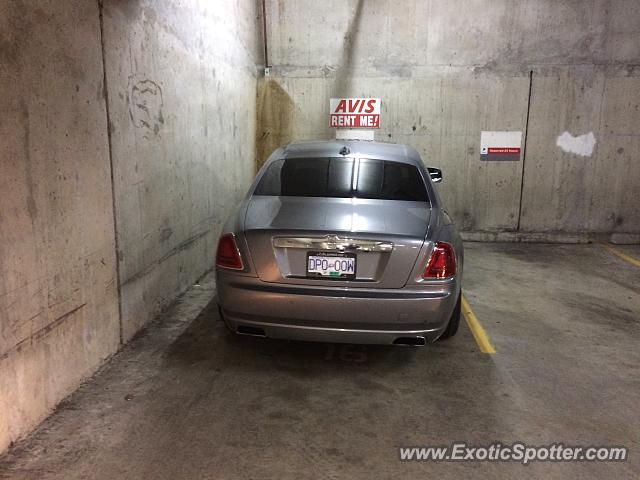 Rolls-Royce Ghost spotted in North Vancouver, Canada