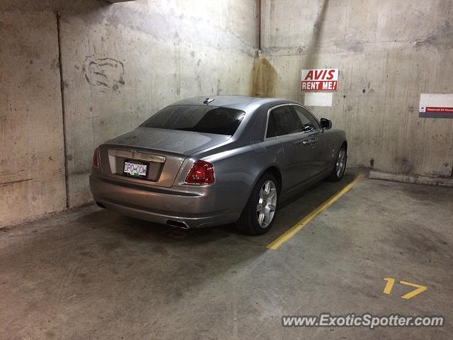 Rolls-Royce Ghost spotted in Vancouver, Canada