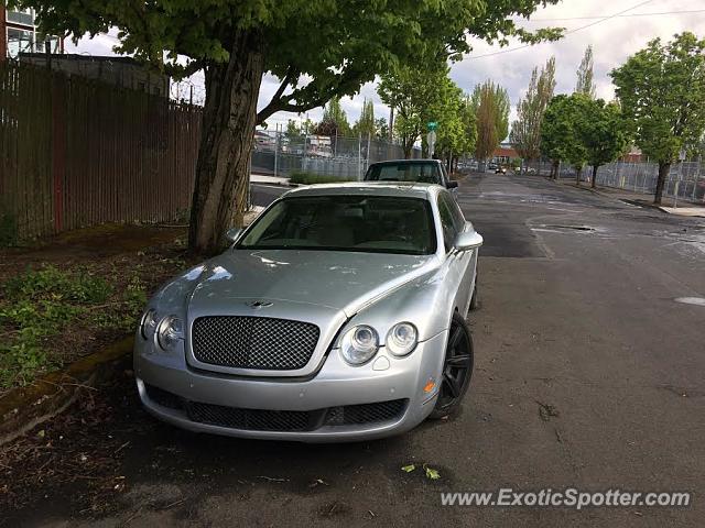 Bentley Continental spotted in Portland, Oregon