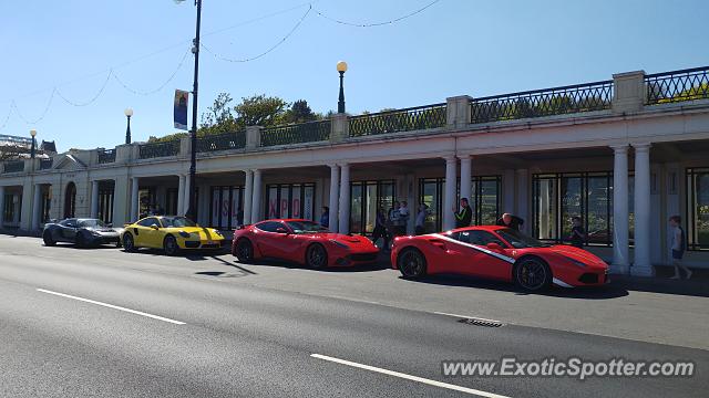 Ferrari F12 spotted in Douglas, United Kingdom